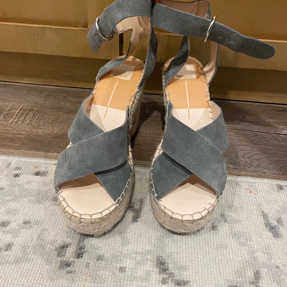 Dolce Vita Woven Platform Sandals